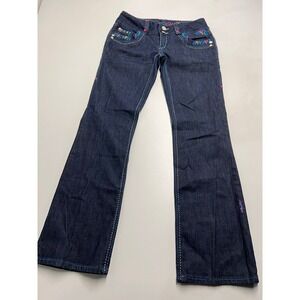 Coogi Denim Jeans Embroidered Boot Cut Size 9/10 Australia Women's